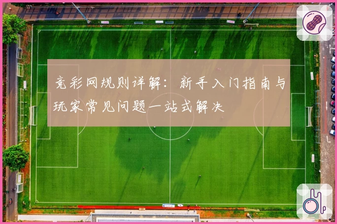 竞彩网规则详解：新手入门指南与玩家常见问题一站式解决